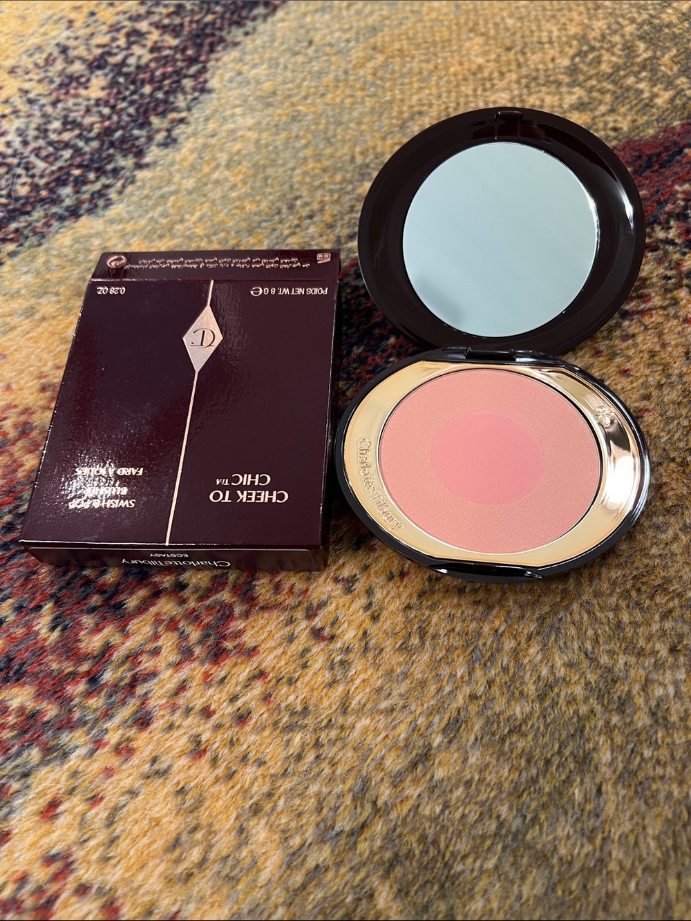 Charlotte Tilbury blush in Ecstacy